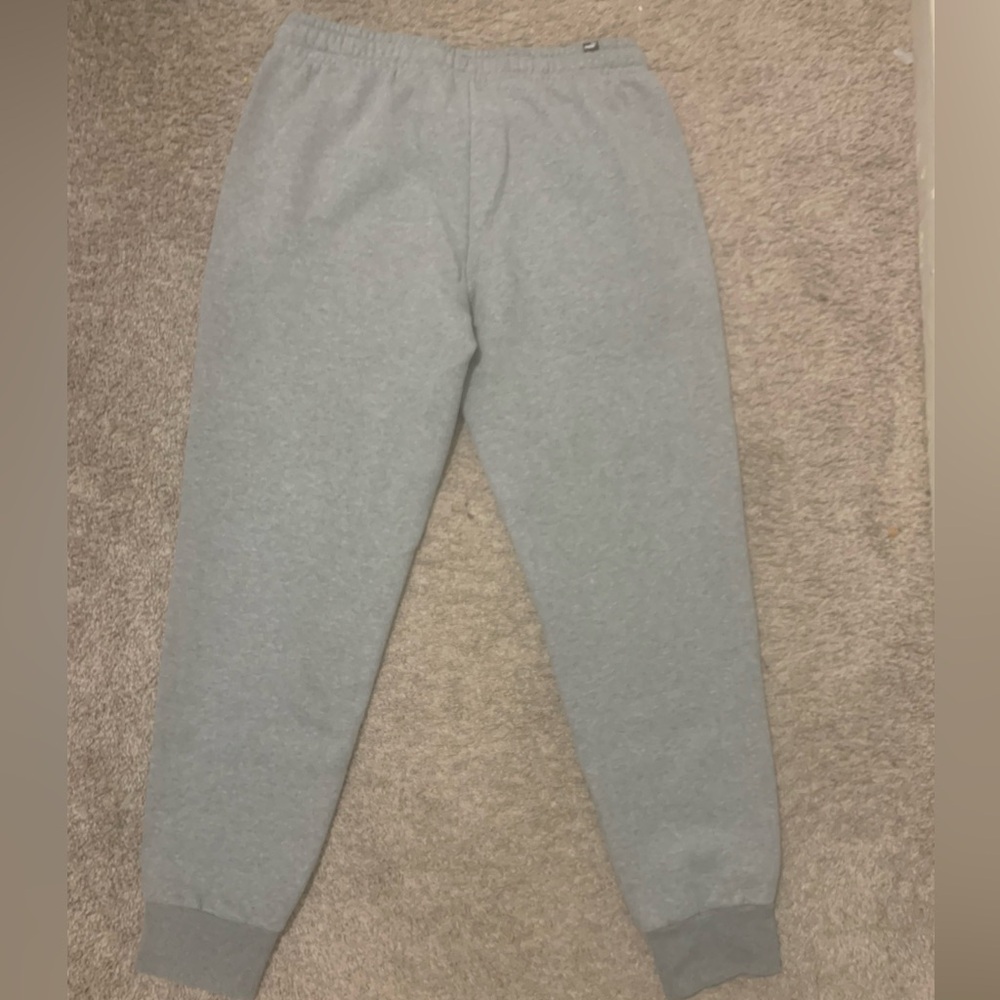 grey Puma sweatpants